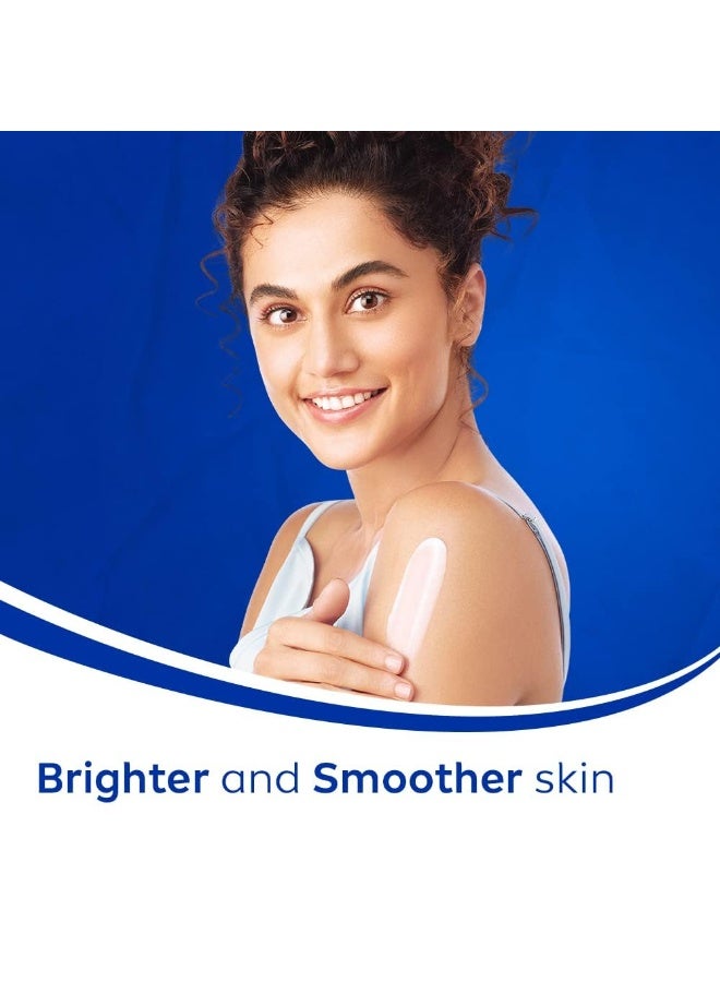 نيفيا لوشن الجسم نيفيا ناتشورال جلو لتوحيد لون البشرة، 400 مل | يحتوي على 40 ضعفًا من فيتامين C وحماية من الأشعة فوق البنفسجية لحماية وترطيب البشرة في الصيف | مع مستخلصات الكامو كامو والكرز الهندي | مناسب لجميع أنواع البشرة. - Image 4